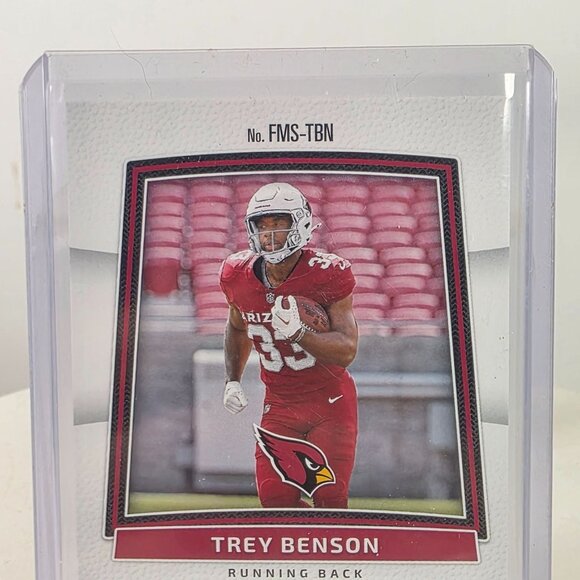 2024 Panini Certified Trey Benson Freshman Fabric RC Autograph Card #082/399 - Picture 6 of 9